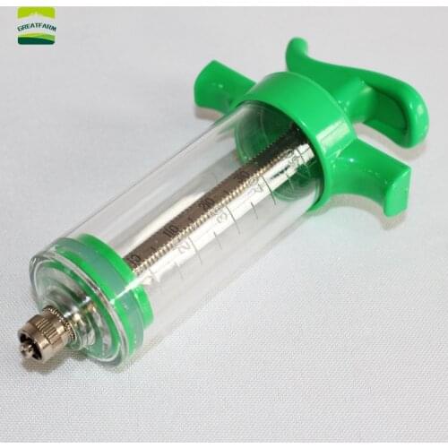 50ml green plastic steel syringe reusable large plastic syringe buy syringes online for pig sheep dog
