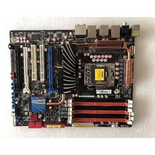 Original motherboard for ASUS P6TD Deluxe LGA 1366 DDR3 24GB motherboard X58 Desktop Motherboard free shipping
