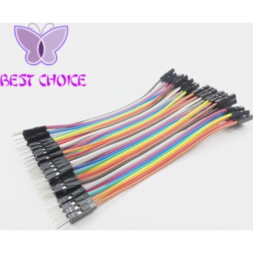 Free shipping,400pcs/lot 10cm 2.54mm 1pin Female to Male jumper wire Dupont cable Dupont line