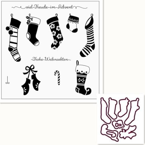 German Text Silicone Clear Rubber Stamp Sheet Cling Scrapbooking DIY Cute Pattern Photo Album Paper Decoration