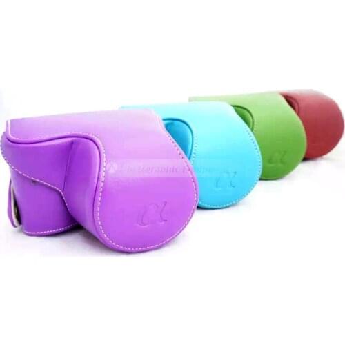 Camera Bag PU Case Cover with 1/4 Screw for Sony ILCE-5000 ILCE-5100 A5000 A5100 Camera