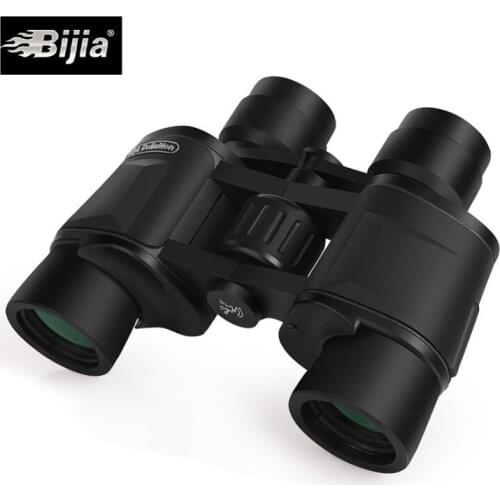 BIJIA Binoculars HD High Power Military Night Vision Non-infrared Adult Metal Glasses Concert 10x40 Telescope