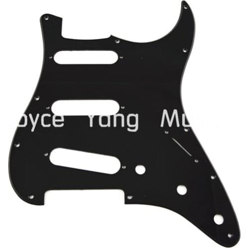 Niko Black 1 PLY Electric Guitar Pickguard For Fender Strat Style Electric Guitar Free Shipping Wholesales