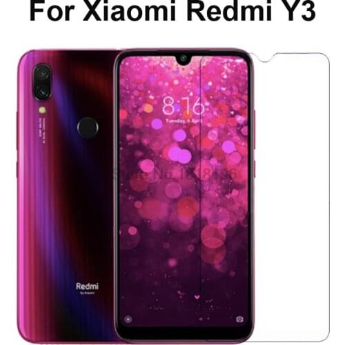 For Xiaomi Redmi Y3 Tempered Glass 9H Premium Ultra-thin Screen Protector For Xiaomi Redmi Y3 6.3" Mobile Phone Film Glass Cover