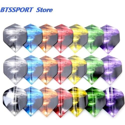 6Pcs/lot Darts Flights Wing Tornado Pattern For Professional Darts Wing Tail 3.5cm x 4.5cm
