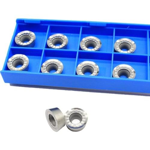 RPGT1204 MO AK H01 Aluminum cutter blade Insert Cutting Tool turning tool CNC Tools AL +TIN Alloy wood face milling