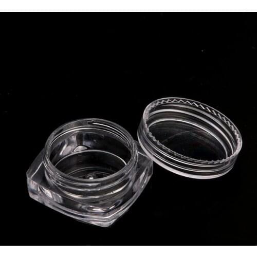 1/50pcs Mini Sample Bottle Cosmetic Makeup Jar Pot Face Cream Lip Balm Container MOLF