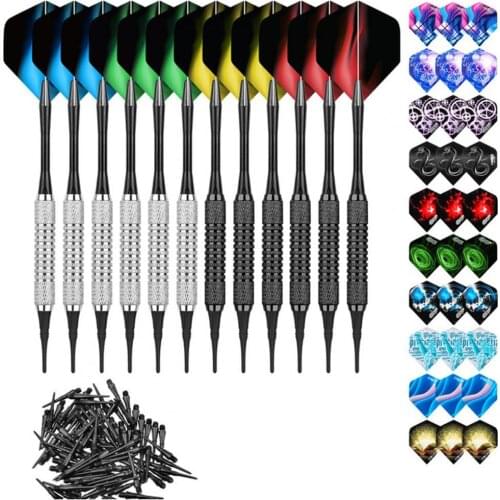 1 Set Dart Kit Bendable Colorful Multiple Styles Metal Dart Sport Set for Gym