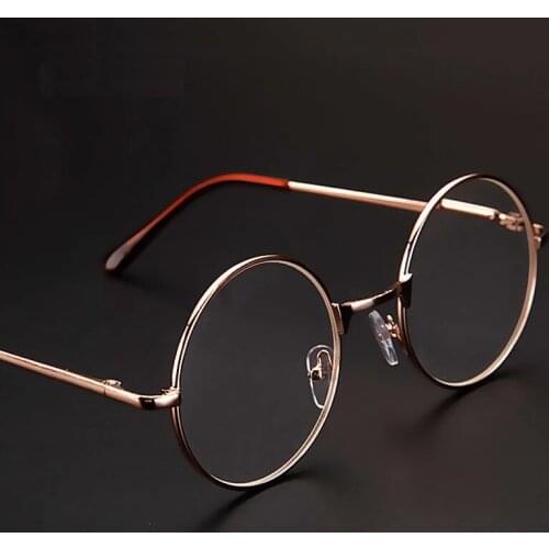 Retro Metal Round Frame Reading Glasses Women Men Presbyopic Eyeglasses Eyewear Diopter +1.0 +1.5 +2.0 +2.5 +3.0 +3.5 +4.0