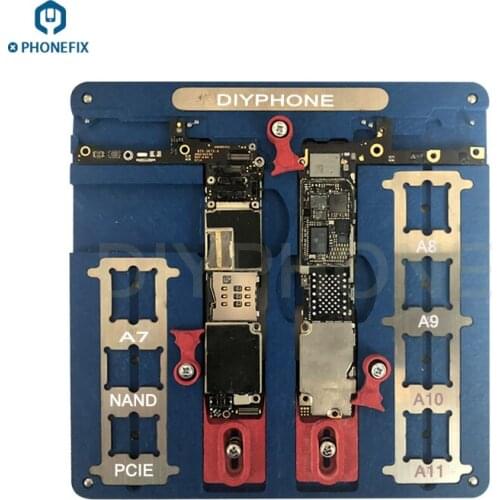 PHONEFIX MJ A22 For iPhone 5S 6 6S 7 7P 8 8P Motherboard Repair Holder Fixture PCB Solder Repair Platform NAND CPU Repair Tool