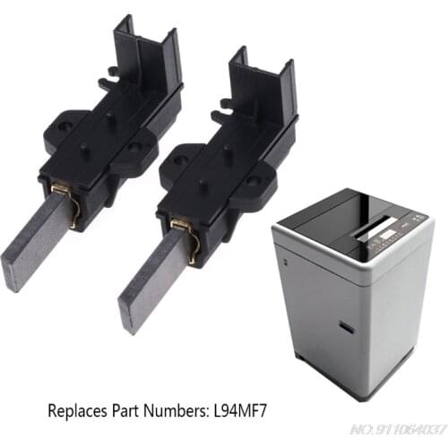 2Pcs/set Washing Machine Motor Carbon Brushes L94MF7 With Housing for whirlpool N16 20 Dropshipping