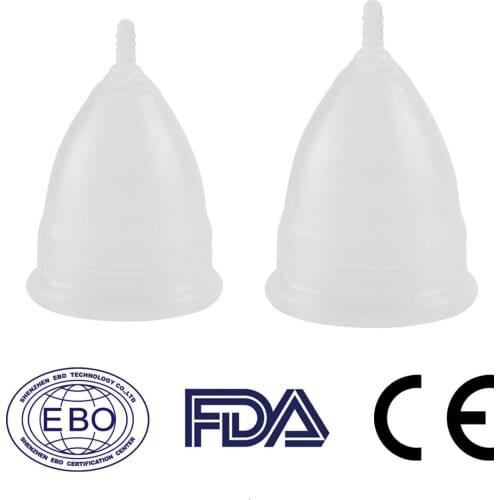 Silicone Menstrual cup feminine hygiene lady cup prevent side leakage period cup collector menstrual vigin care High quality