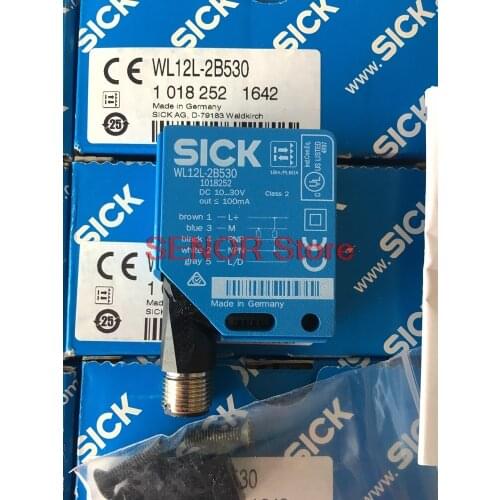 Brand new original mirror reflection laser photoelectric switch WL12L-2B530 article number 1018252
