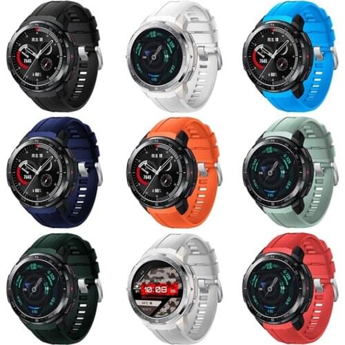 Sport Silicone Strap for huawei Honor GS Pro Replacement Watch Accessories 77HA
