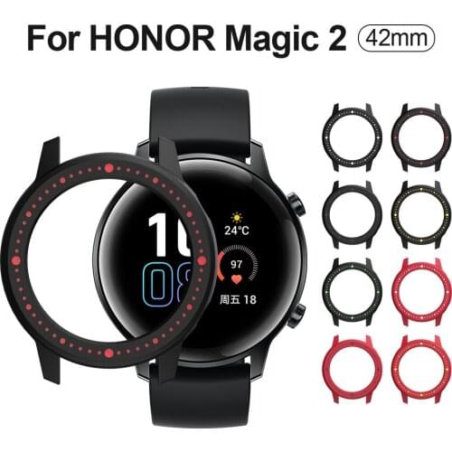Screen Protector Case for HUAWEI Honor Magic Watch 2 42mm Hebe-B19S Cover Soft TPU Bumper 42mm Smart Watch Protection Cover Case