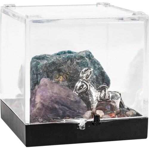 1box Crystals Natural Stones Amethyst Home Decor Mineral Raw Quartz Specimen