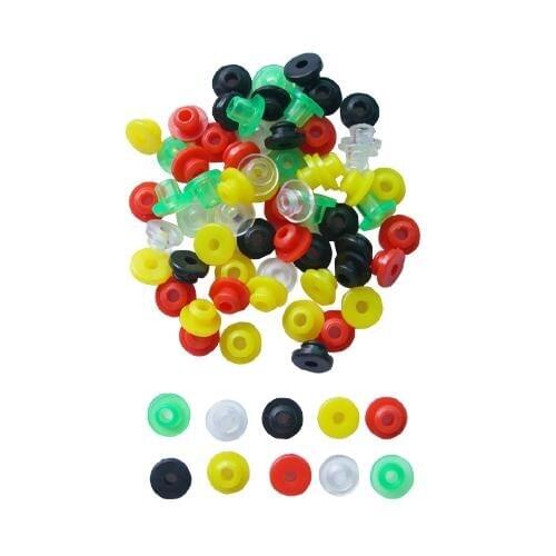 200pcs T-type Hard Multicolor Tattoo Grommets Nipples Tattoo Kit Supply For Tattoo Machine Use