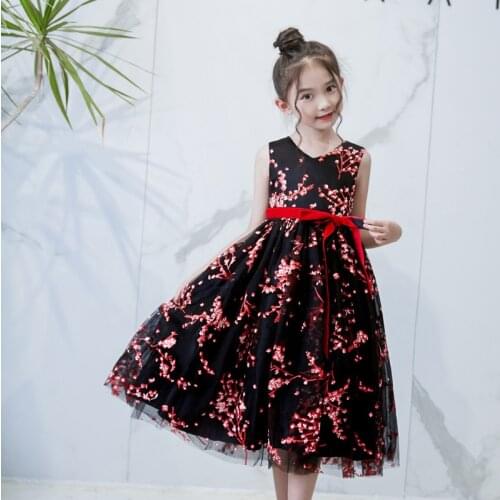 2020 Easter Summer Kids Formal Dress For Girls Clothes Flower Pageant Birthday Party Princess Dress Girl Clothes 2 8 9 10 Years