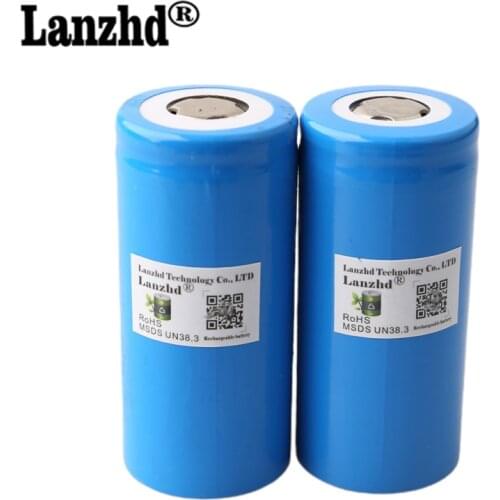 8pcs 2021 New 3.2V 32700 6500mAh LiFePO4 lithium battery li 6.5ah cell longer 32650 for diy pack electric power tool