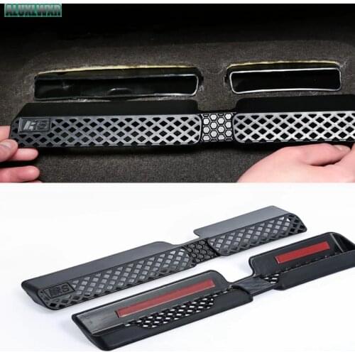 Car-styling Seat AC Heat Floor Air Conditioner Duct Vent Outlet Grille Cover for Audi Q5 FY B9 2018 2019 2020 Car Accessories