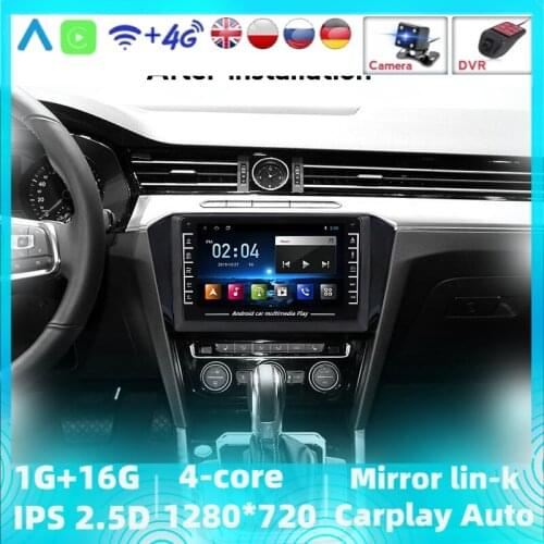 Car Radio For VW/Volkswagen/Passat B8 2015- 2020 Android Auto radio Multimedia GPS Built-In Speaker/Microphone Support Carplay