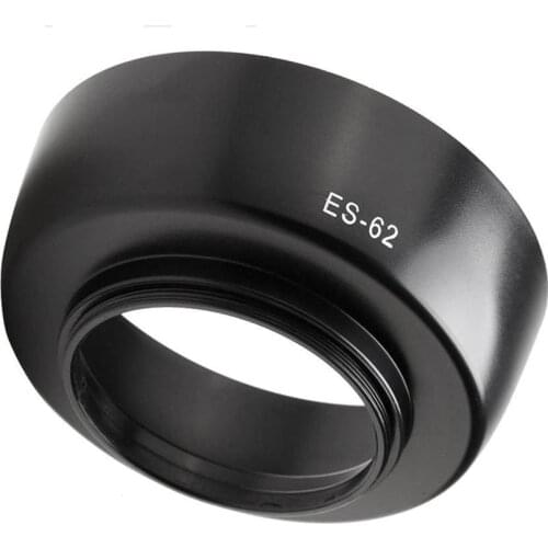 Mettzchrom ES-62 lens hood for Canon 50mm f1.8 EF II FD Lenses