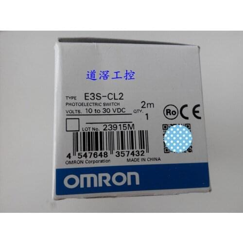 Oil-Resistant, Long-Distance Type Photoelectric Sensor (Metal Case) E3S-CL2 2M