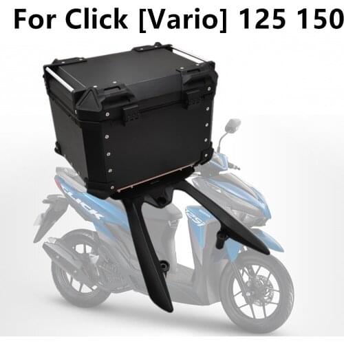 Motorcycle For Honda click 125i 150i Vario 125 150 Trunk Storage Top Rear Luggage Box High Quality waterproof Tail Case Trunk