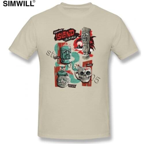 Male Creative Short Sleeves Unhappy Hour Print T-Shirts Crew Neck Soft Cotton Regular Fit T Shirts Graphic Tees