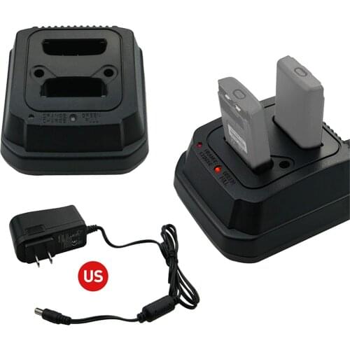 FTN6575A Dual Pocket Desktop Charger for MOTOROLA TETRA Radios MTP850 MTP850S CEP400 MTP830S MTP850FUG MTP800
