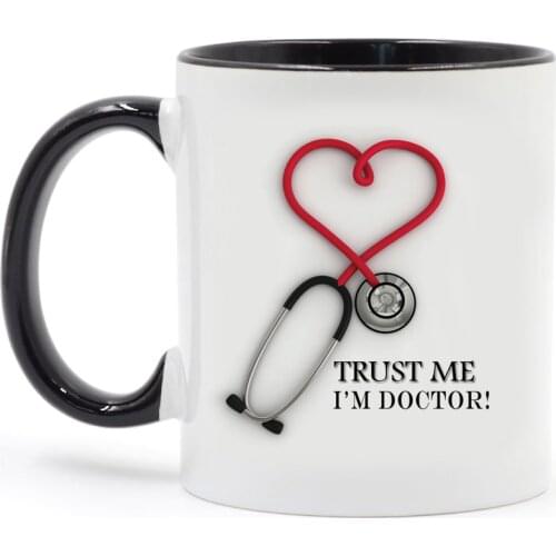 Doctor Gift Mug Medical University Student Friend Mug 11oz Ceramic Coffee Mug Cup Drop Shipping