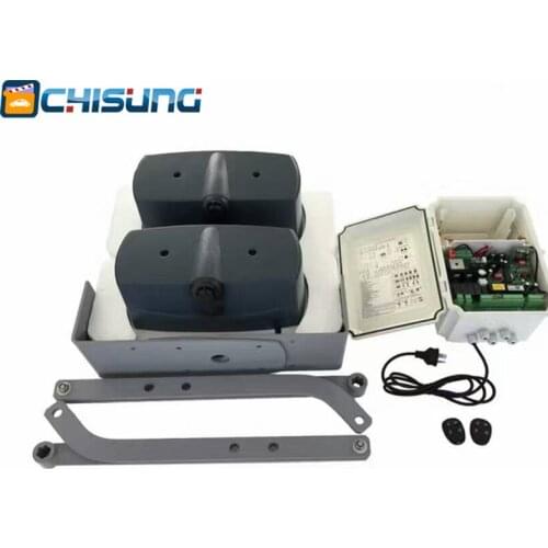 24V Extra Heavy Duty Overhead Swing Motors for Garage, Shed & Barn Doors - Super Kit with 2 Remotes