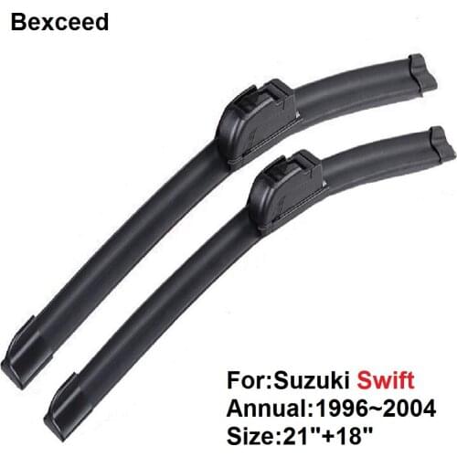 For Suzuki Swift 21"+18" Bexceed of Car Windshield Windscreen Wiper Blade 1996 1997 1998 1999 2000 2004