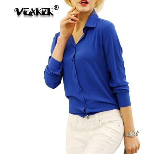 VEAKER Womens Chiffon Blouses
