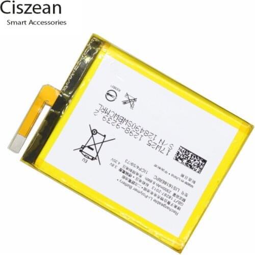 10pcs /lot 2300mAh LIS1618ERPC Replacement battery for SONY Xperia XA (F3111) E5 F3116 F3115 F3311 F3313 Batteries