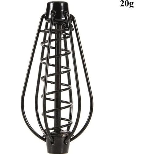 15g/20g/25g/30g Metal Fishing Bait Thrower Fishing Bait Feeder Carp Fishing Bait Cage Fishing Feeder Fishing Tackle Accessory