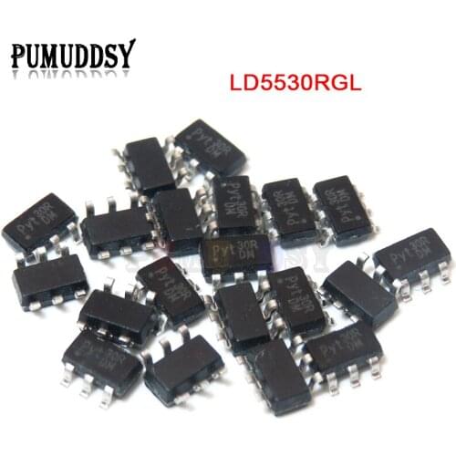 5PCS LD5530RGL SOT23-6 LD5530R SOT23 Integrated Circuit