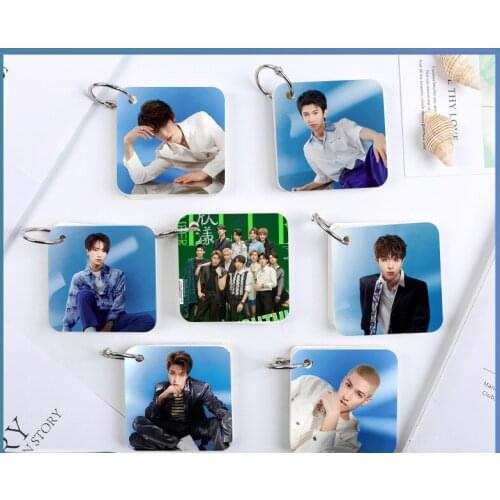 76PC/SET INTO1 Green Screen Space Blockbuster Liu Yu Lin Mo Mika Zando Notebook Student Pocket Notepad Memo Note Paper Portable