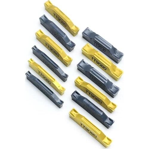 Slotting tool TDC2 TDC3 TDC4 TT9030 TT9080 taegutec double-headed 2mm 3mm 4mm slitting grooving blade lathe tool for steel parts