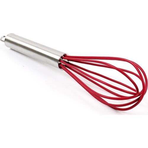 1pc Kitchen Egg Mixer Stainless Steel Manual Mini Egg Whisk Egg Beater DIY Baking Tools Accessories