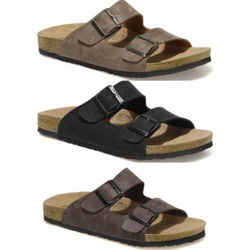 Men Slippers Shoes Kinetix Casual Hiking Men Slippers Black Beige Brown Sandals Unisex Slides Women Designer House For Men