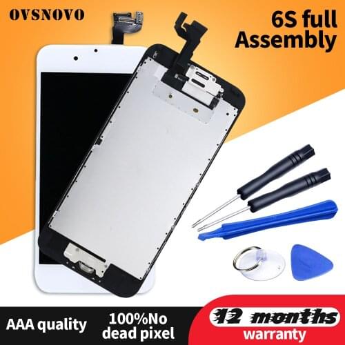 Complete Full Set LCD For iPhone 6S Display Touch Screen Assembly Replacement For iPhone 6 6s plus+Home Button&Camera
