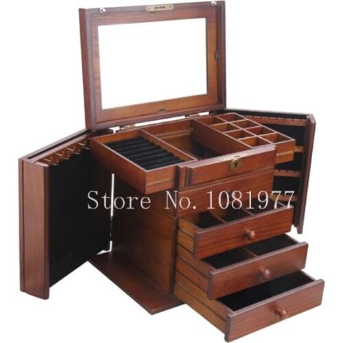 Portable Gift Box Contenitore Di Regalo Necklace Display Stand Holder Handmade Jewelry Box Earrings Holder Oorbellen Houder