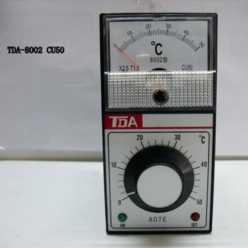 CU50 type 0-50 degree TDA-8002 temperature controller knob and pointer TDA-8002 thermostat
