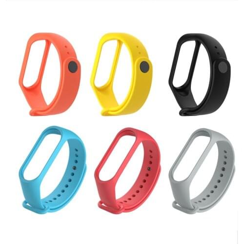 For M3 M4 M5 Smart Bracelet Replacement Wristband Watch Strap Band Watchband for xiami Band 3 4 5Smart Bracelet Accessories