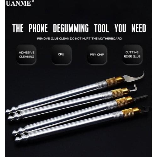 UANME X1015 Tool Knife for Rework of Mobile Maintenance Chip Edge scraping glue Shovel black glue Degumming Cleaning knife