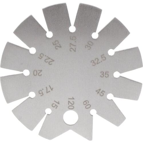 M4YC Stainless Steel Bevel Gauge Angle Protractor Range 15°-120° Gage Tools