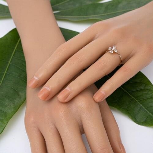 Female Lifesize Silicone Practice Long Hand Mannequin with Flexible Fingers Adjustment For Nails Display