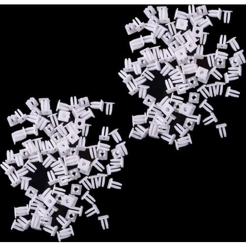 1 Set 379830-S 6033677 Bumper Grille Grommet Clips Nuts #8 #10 Screw Fit for Ford Chrysler Replaces 1986-2018 2019 2020 2021