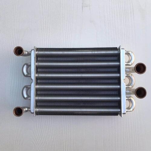 1pc Sleeve socket main heat exchanger for Gas wall-hung boiler heat exchanger boiler Wall mount gas boiler all bronze